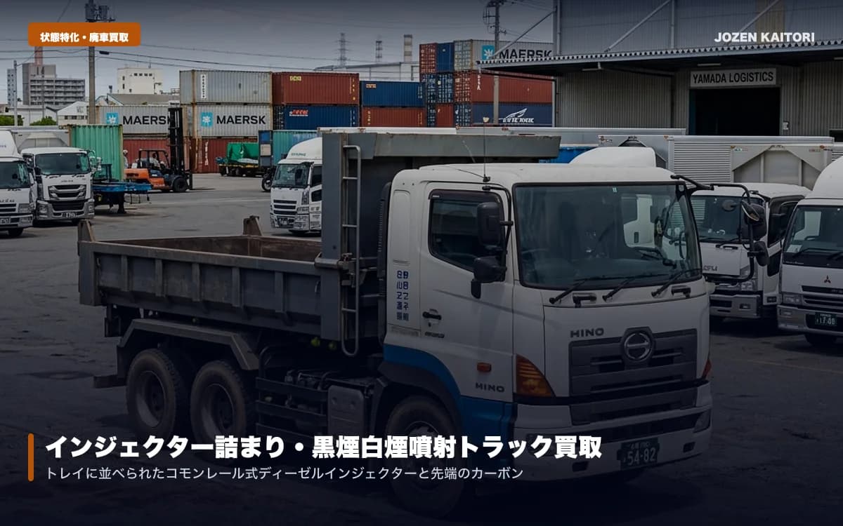 クレーン油圧ホース断裂・年次点検切れユニック｜高価買取ポイント / ブーム本体の強靭さを評価し特定自主検査切れでも高値売却できる理由