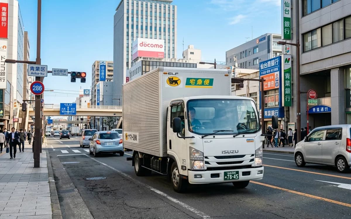 仙台市でトラックを高価買取！即日出張・現金化のポイント / 仙台港直結の海外輸出ルートで過走行・不動車も最高値査定