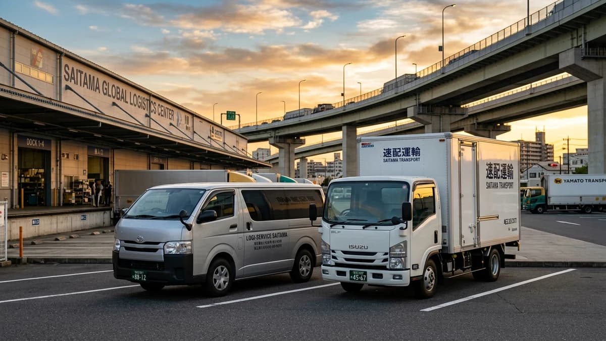 さいたま市・戸田・川口で商用バン・トラックを高価買取！即日出張査定 / 外環・首都高沿線の配送車両入替・過走行ハイエースも最高値現金化