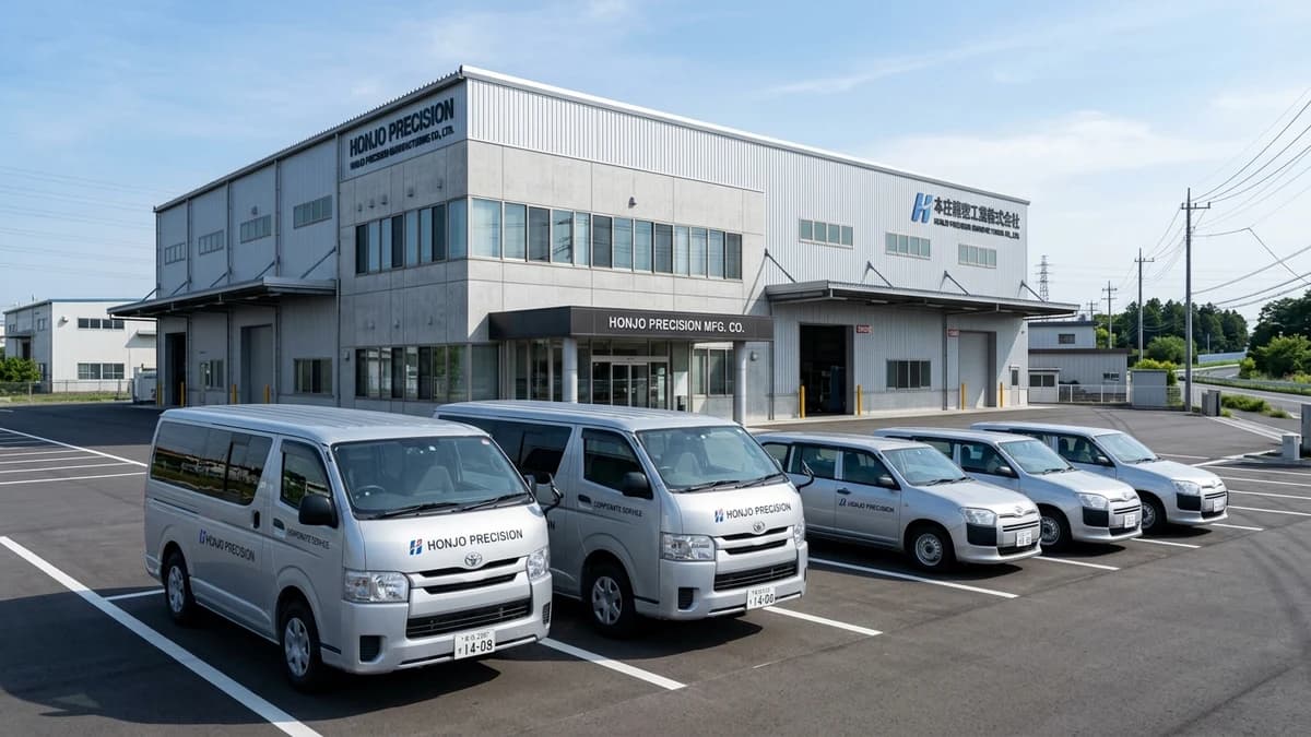 本庄市・上里町の工場送迎ハイエース・営業プロボックス買取 / 関越本庄児玉IC周辺の製造業社用車一括現金化