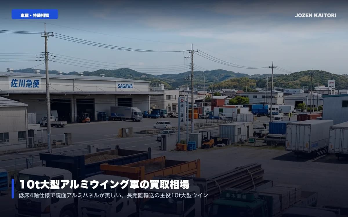 4t冷凍冷蔵トラックの買取査定と相場｜低温・中温と冷凍機の差 / 菱重・デンソー冷凍機とスタンバイ機能付のプラス査定ポイント
