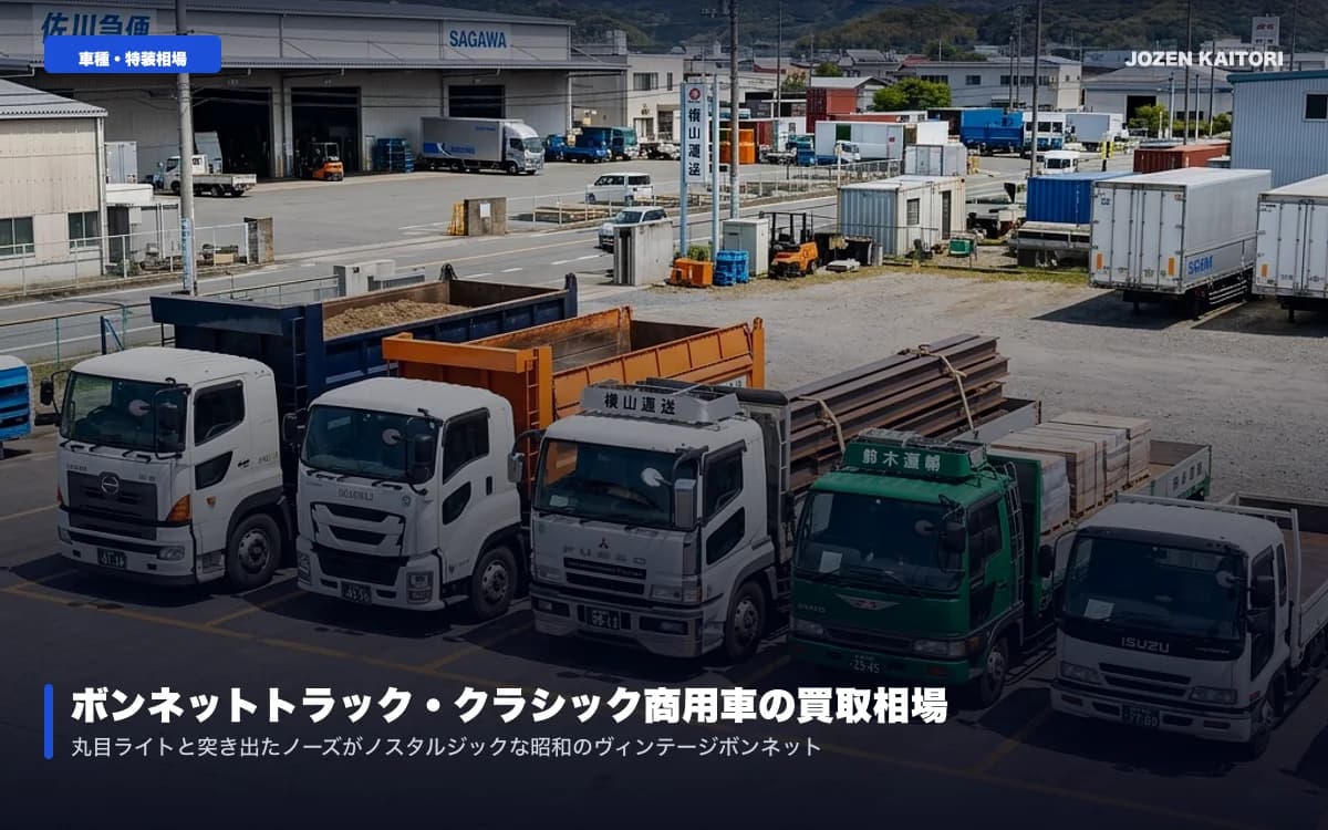 日野プロフィアの中古買取相場と輸出価格｜大型10tフラッグシップ / E13C/A09Cエンジンとグランドプロフィアの海外爆発的人気の秘密