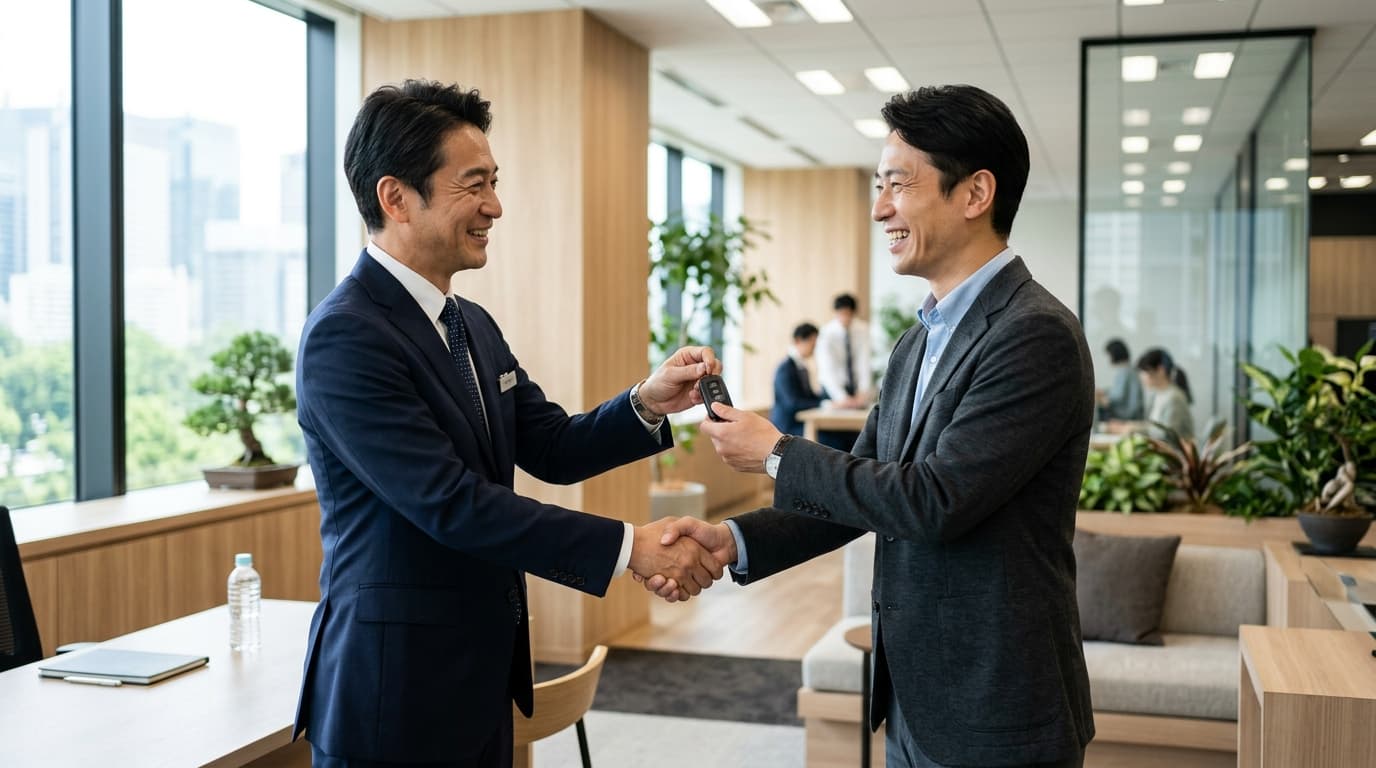 JOZEN買取の丁寧で安心な車両引き取りと手続き完了の流れ