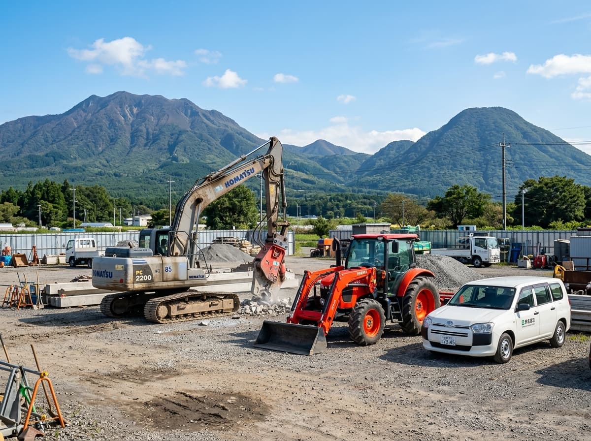 前橋市の重機・建設機械買取高価買取