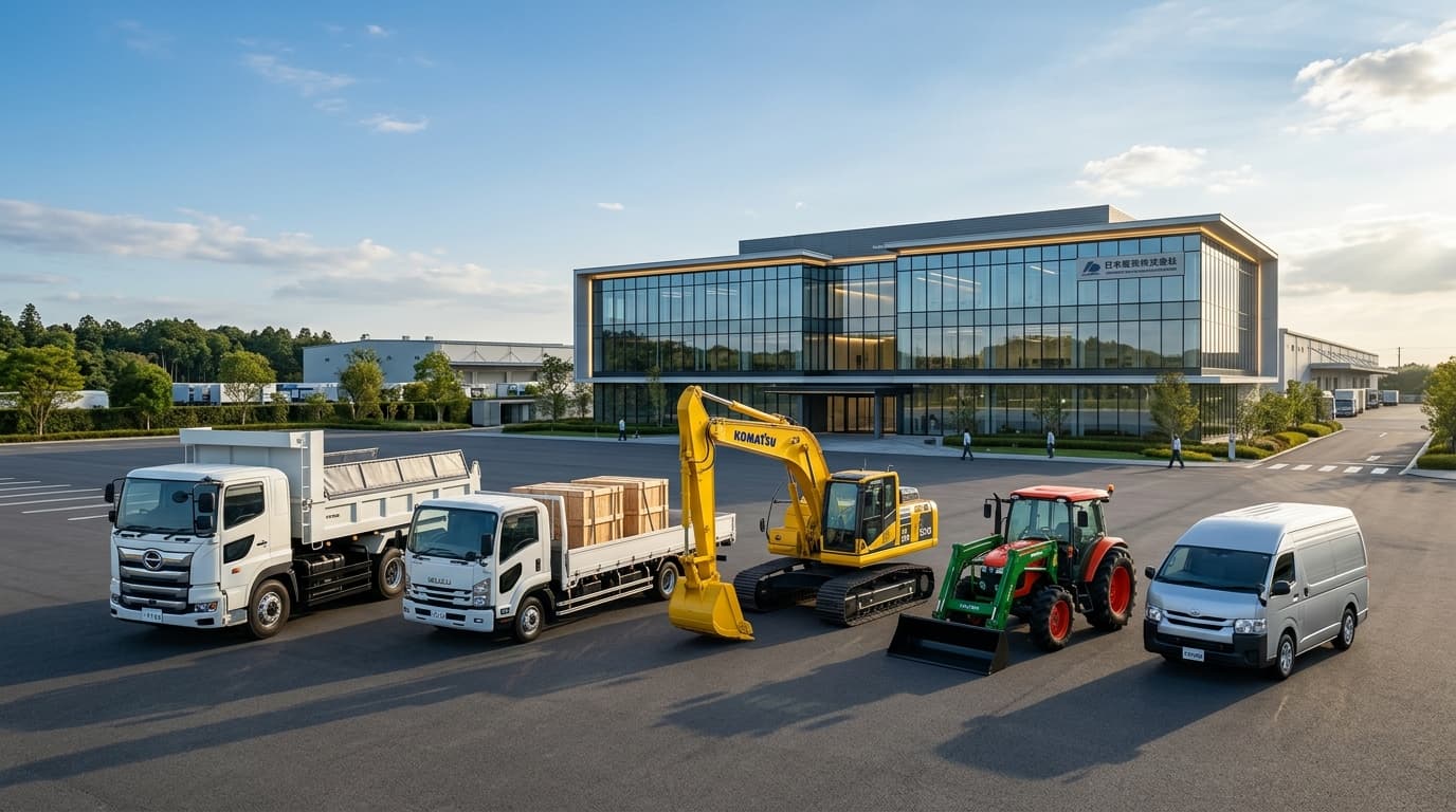 なぜ日本の商用車・建機は海外で圧倒的人気なのか？世界120カ国直輸出の仕組みと高価買取の裏側