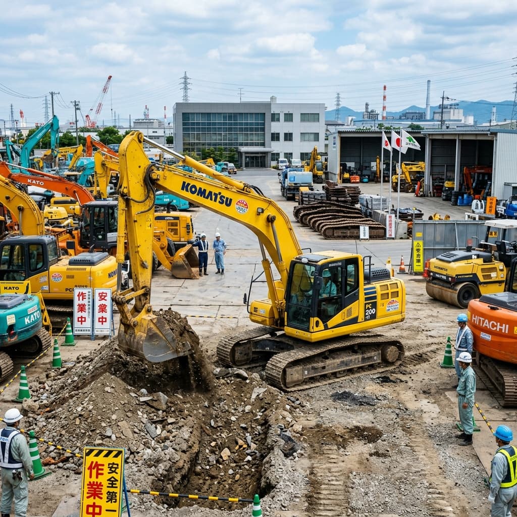 油漏れ・エンジン不動の油圧ショベル（ユンボ）をそのまま高額売却するプロの査定基準