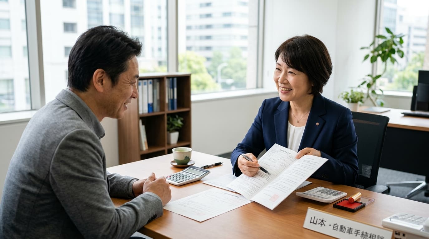 廃車買取時の税金還付説明・計算書